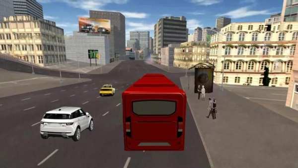 Simulator Pengemudi Bus Metro Kota AS 2019 screenshot 1