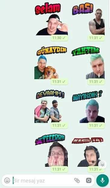 Levo Stickerları (WhatsApp Twitch Etiketleri) स्क्रीनशॉट 1