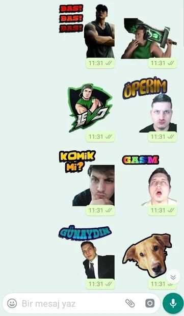 Levo Stickerları (WhatsApp Twitch Etiketleri) स्क्रीनशॉट 2