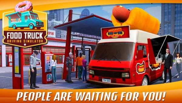 Food Truck Driving Simulator screenshot 1
