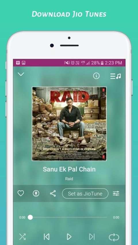Jio Music : Set Caller Tune स्क्रीनशॉट 3