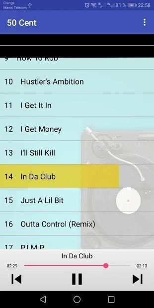 50 Cent Songs MP3 screenshot 2