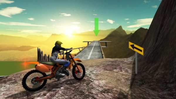 Moto Rider Hill Stunts screenshot 2