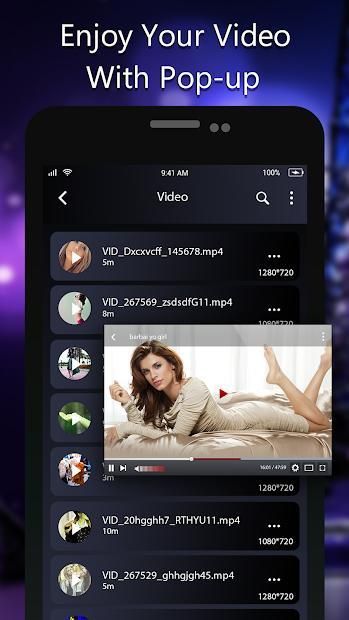 XX Video Player 2019 screenshot 1