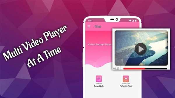 Video Popup Player : Multiple Video Player screenshot 1