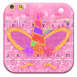 ikon Shiny Unicorn Keyboard Theme
