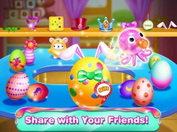 Candy Chocolate Egg Maker﻿-DIY Egg Surprise screenshot 1