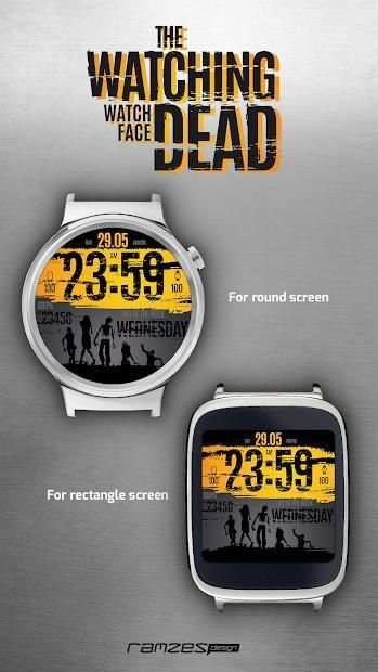 The WATCHING DEAD watch face screenshot 2