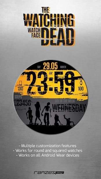 The WATCHING DEAD watch face screenshot 1