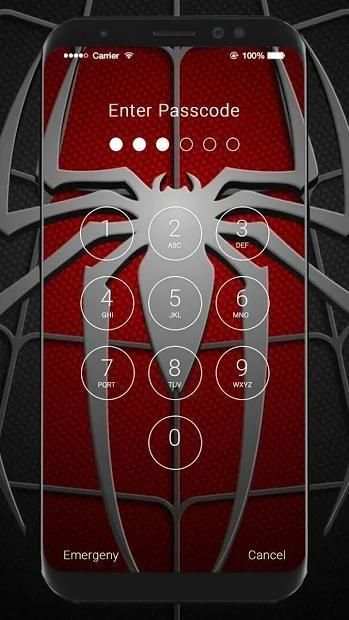 Spider-Man Wallpapers HD Lock Screen screenshot 3