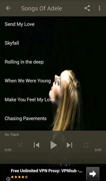 SONGS OF ADELE screenshot 1