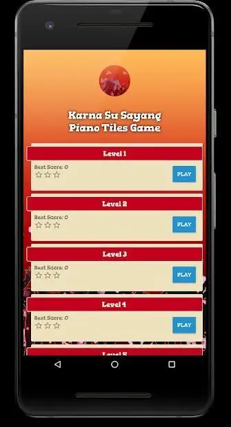 Karna Su Sayang Piano Tiles Game screenshot 3