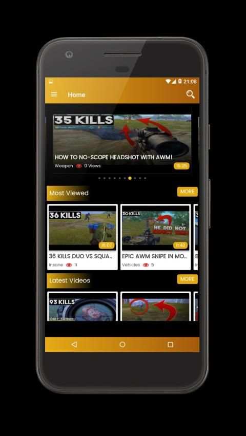 PUBG Gameplay - Watch Pro Player Playing Game screenshot 6