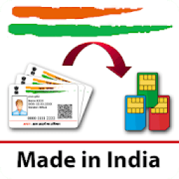 Aadhar Card Link To Sim card / Mob. No. /Pan Card आइकन