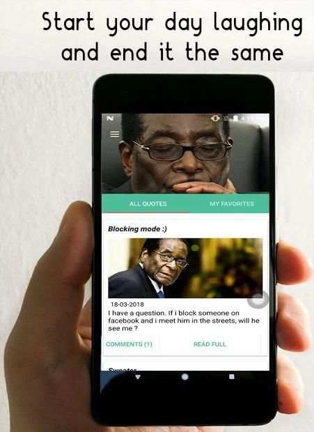 Robert Mugabe Funny Quotes स्क्रीनशॉट 1