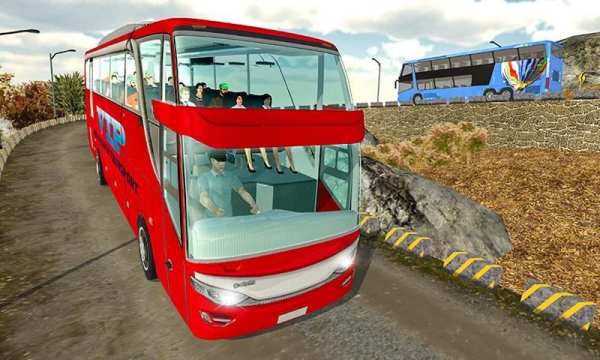 Offroad Tourist Bus Driver 2019 : Bus Driving Sim screenshot 2
