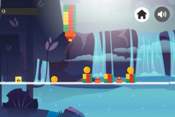 Geo Sponge Dash Runner screenshot 2