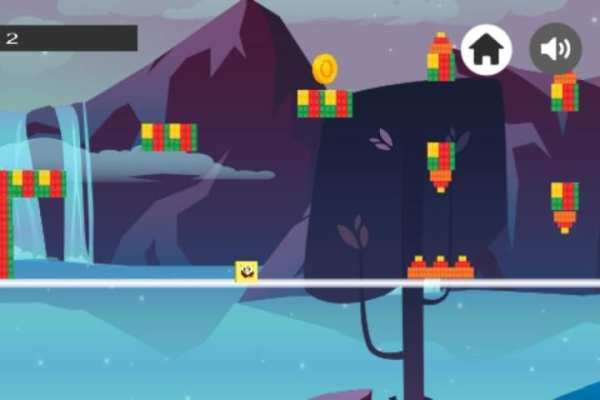 Geo Sponge Dash Runner screenshot 1