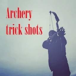 arrow and hawkeye: archery trick shots