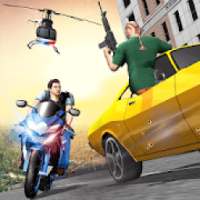 Mafia City US Police Bike: Motorbike driving games