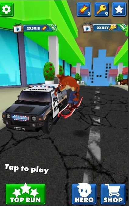 Crash Subway Run Dash 3D : Bandi Rush screenshot 1
