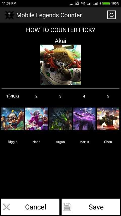 Hero Counters: Mobile Legends screenshot 1