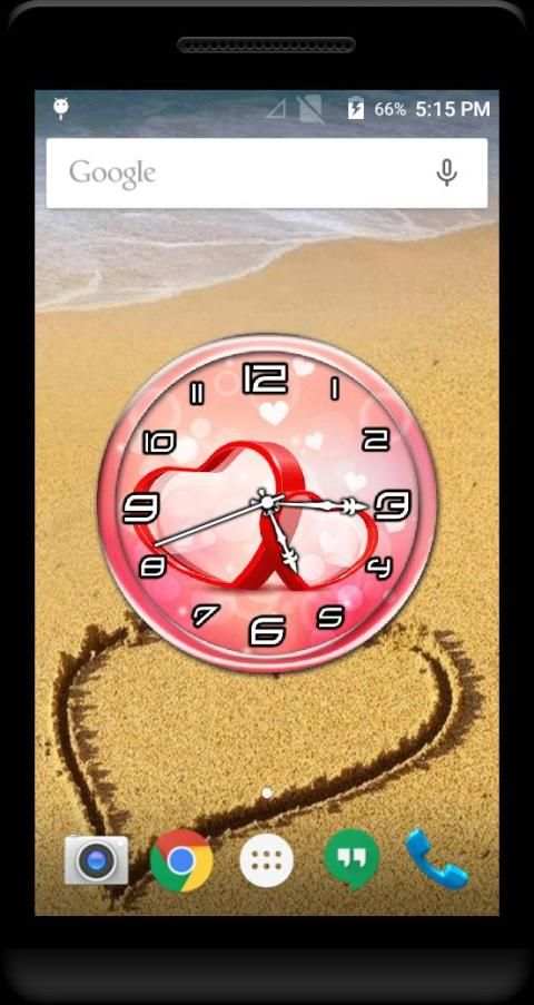 Love Clock Live Wallpaper screenshot 3