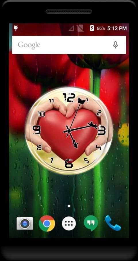 Love Clock Live Wallpaper screenshot 4