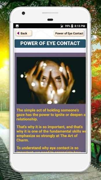 Eye Language and Eye contact mind reader скриншот 2
