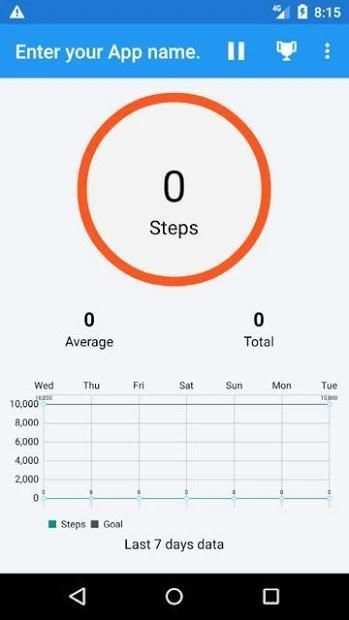 Step Counter स्क्रीनशॉट 2