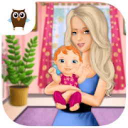 Sweet Baby Girl Newborn Baby आइकन