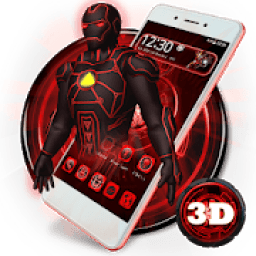 ikon 3D Red Iron Superhero Theme*