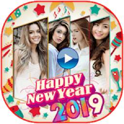 Happy New Year Photo Video Maker 2019