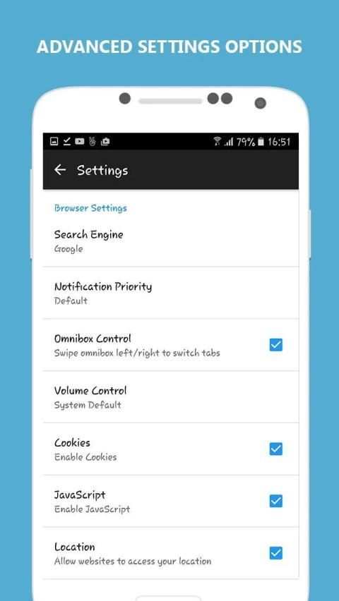AdBlock Browser Free screenshot 4