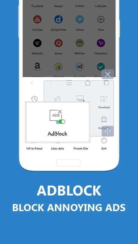 AdBlock Browser Free screenshot 5