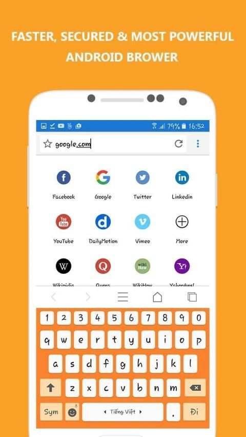 AdBlock Browser Free screenshot 1