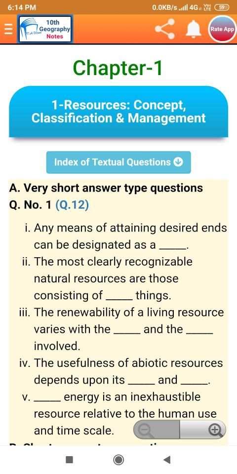 10th Geography Notes (Social Science) screenshot 3