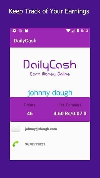 Earn Money Online : DailyCash स्क्रीनशॉट 2