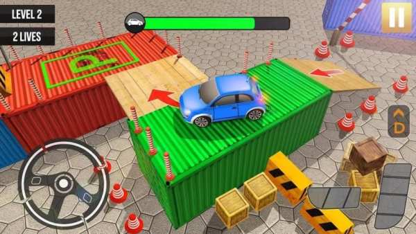 Driving and Parking Game स्क्रीनशॉट 2