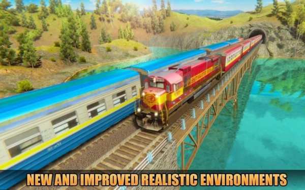 Indian Train Racing Simulator Pro: Train game 2019 स्क्रीनशॉट 19