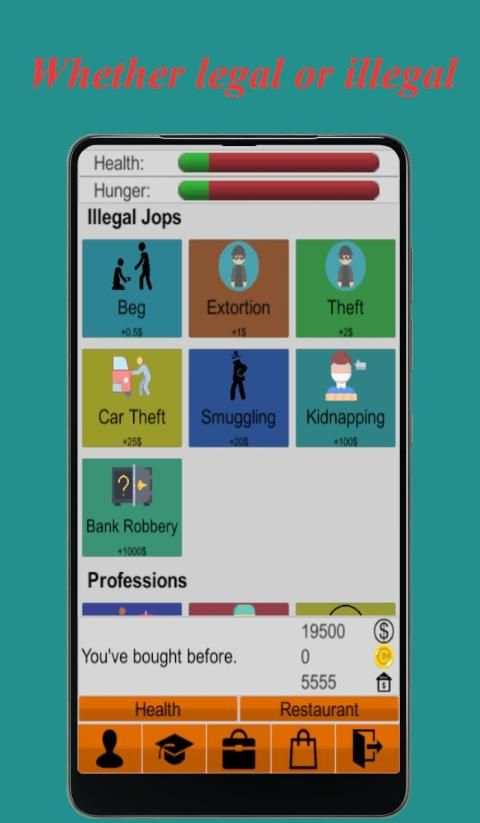 Homeless Life Simulator स्क्रीनशॉट 6