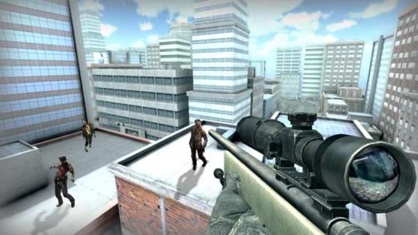Zombie Sniper Ops screenshot 2