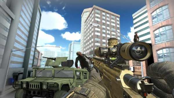 Zombie Sniper Ops screenshot 1