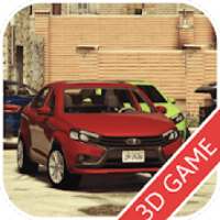 Real Car Lada Vesta Driving Simulator Racing