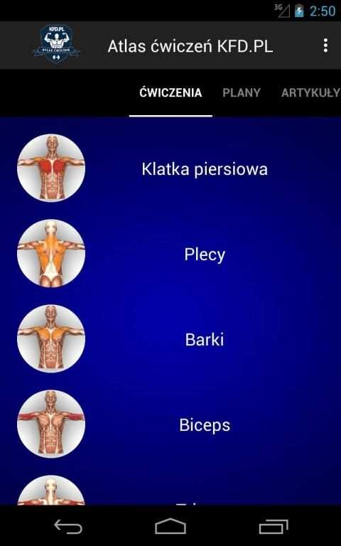Atlas ćwiczeń KFD.PL screenshot 16