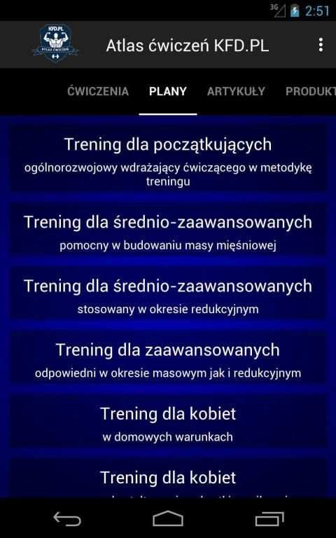 Atlas ćwiczeń KFD.PL screenshot 15
