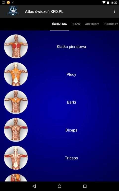 Atlas ćwiczeń KFD.PL screenshot 8
