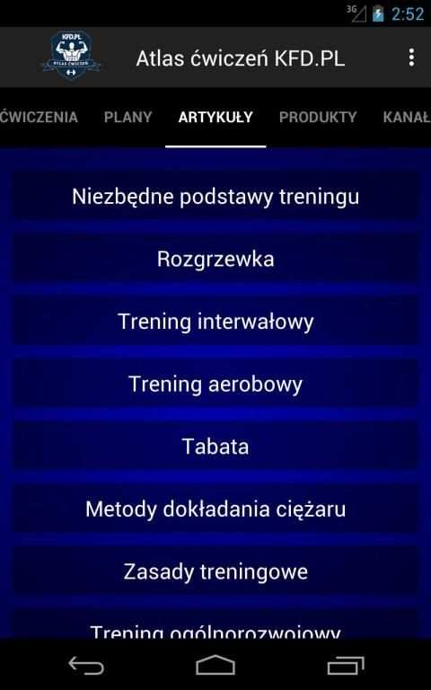 Atlas ćwiczeń KFD.PL screenshot 14