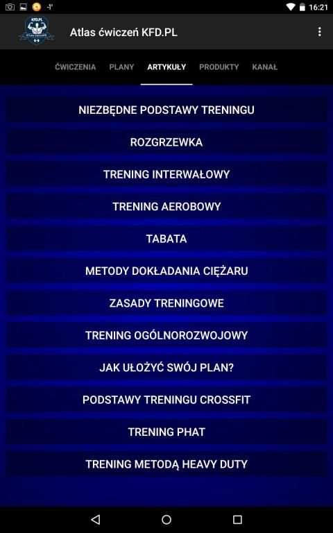 Atlas ćwiczeń KFD.PL screenshot 6