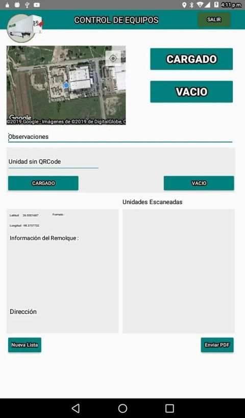 Control de equipos screenshot 2
